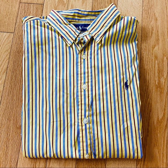 RALPH LAUREN Vintage Striped Shirt - Picture 4 of 4